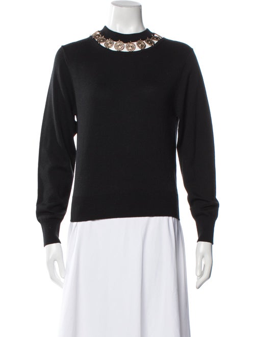 Paco Rabanne Wool Crew Neck Sweater