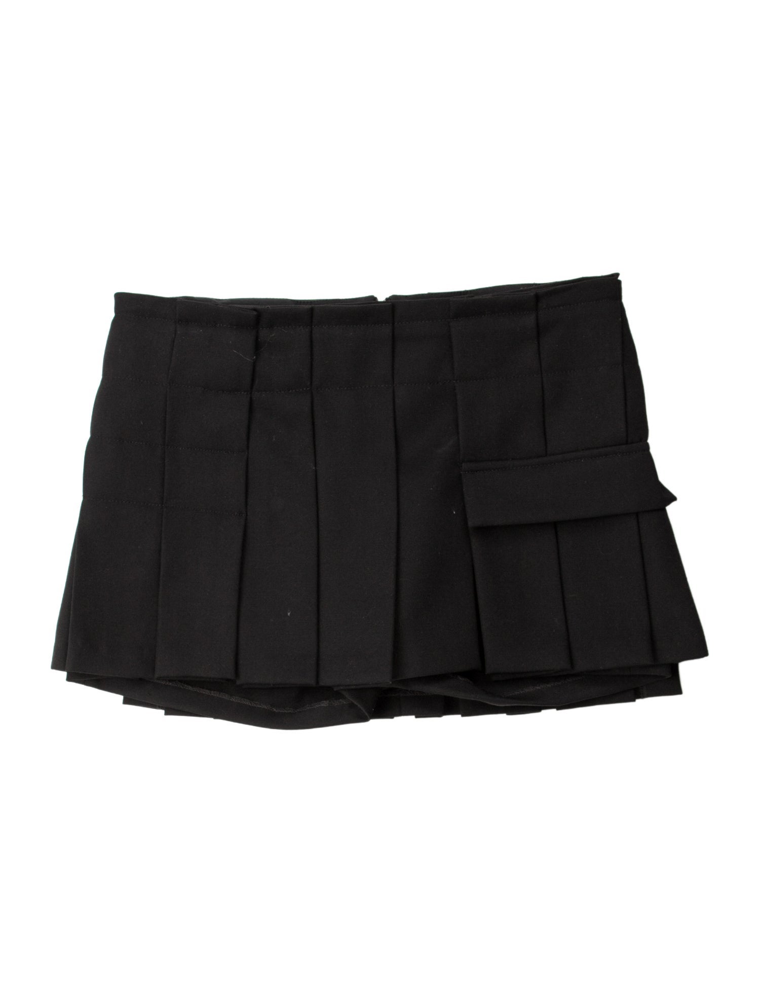 Paco Rabanne Wool Mini Shorts