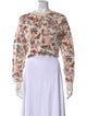 Paco Rabanne Wool Floral Print Sweater