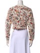 Paco Rabanne Wool Floral Print Sweater