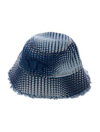 Paco Rabanne Denim Cotton Bucket Hat