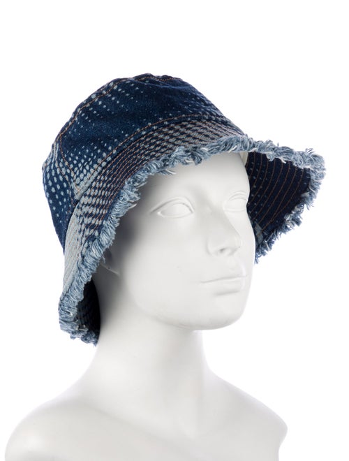 Paco Rabanne Denim Cotton Bucket Hat