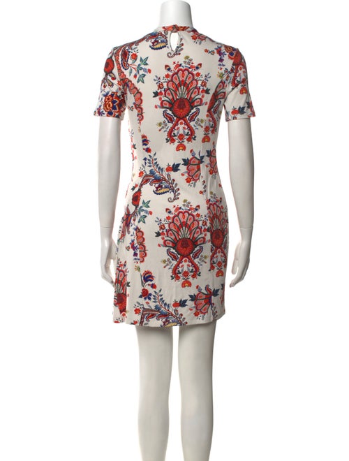 Paco Rabanne Floral Print Mini Dress