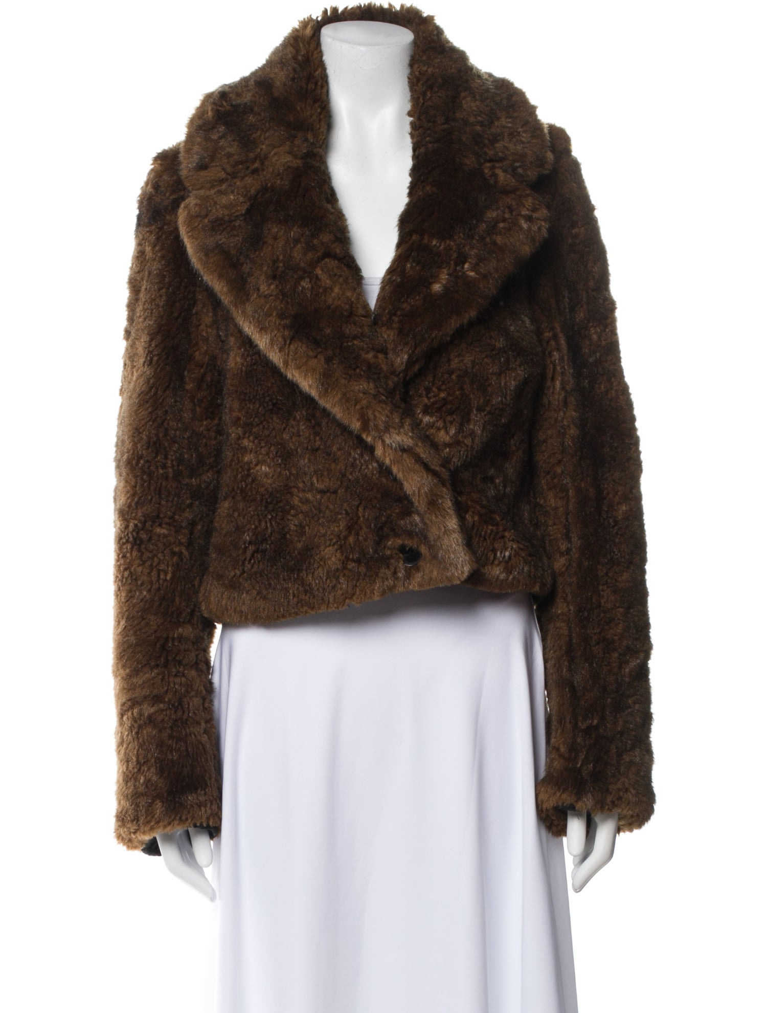 Paco Rabanne Faux Fur Jacket