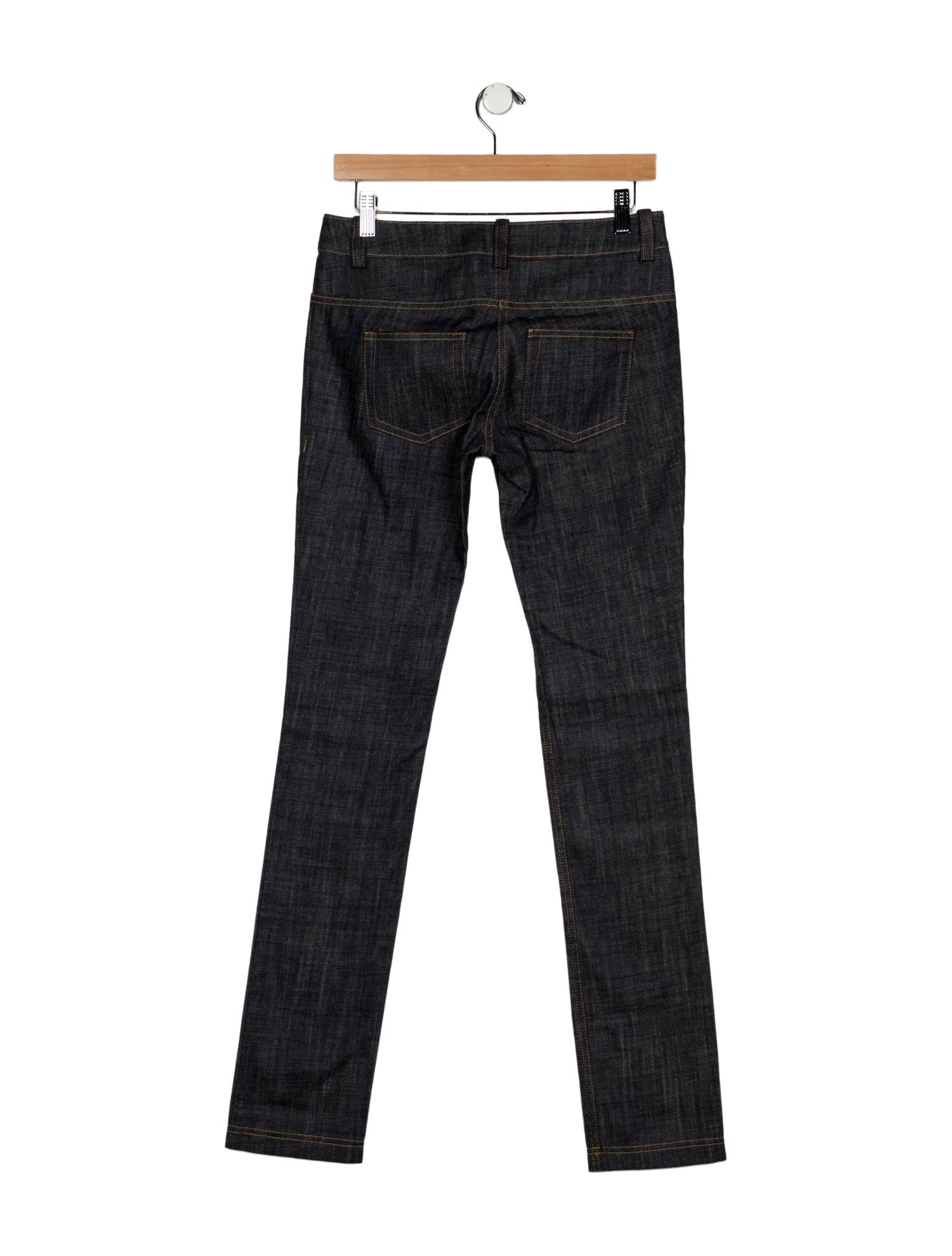 Paco Rabanne Mid-Rise Straight Leg Jeans