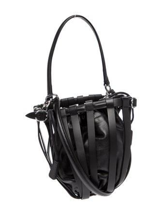 Paco Rabanne Leather Bucket Bag