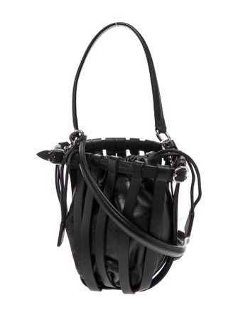 Paco Rabanne Leather Bucket Bag