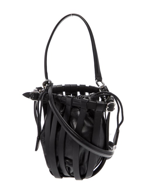 Paco Rabanne Leather Bucket Bag
