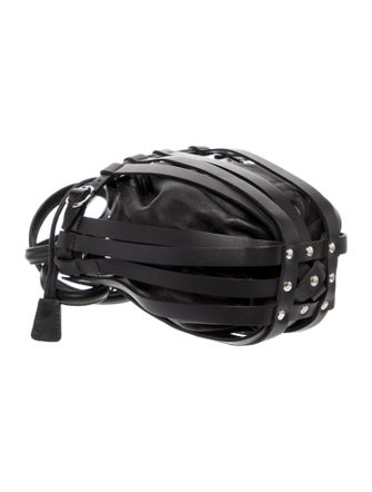 Paco Rabanne Leather Bucket Bag