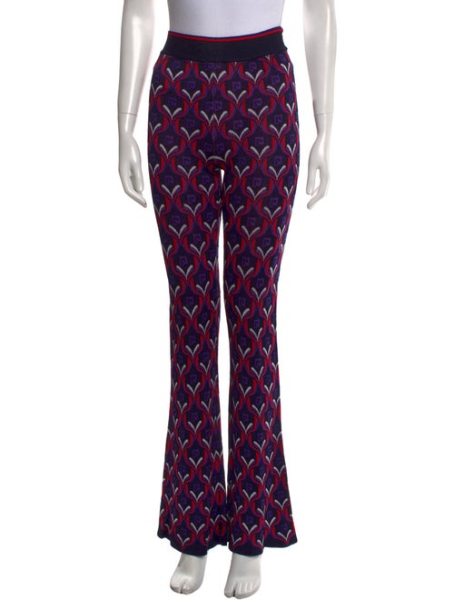 Paco Rabanne Printed Wide Leg Pants