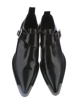 Paco Rabanne Leather Loafers