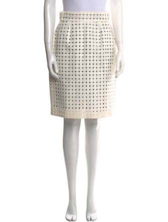 Paco Rabanne Silk Knee-Length Skirt