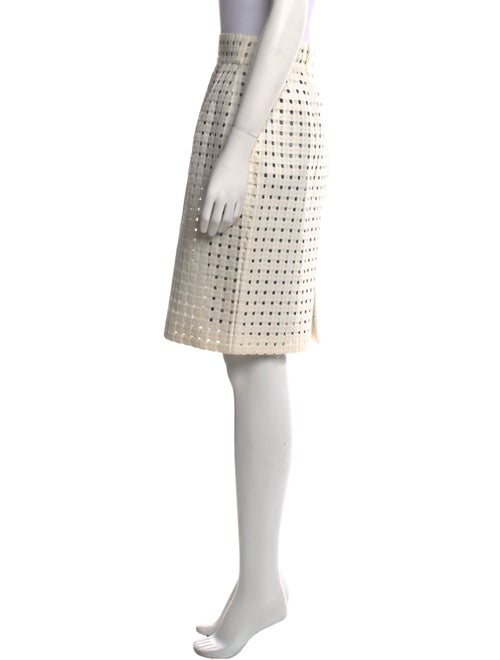 Paco Rabanne Silk Knee-Length Skirt