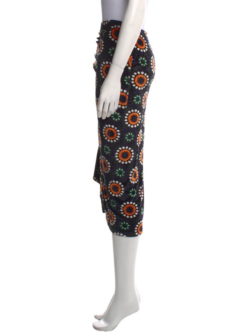 Paco Rabanne Velvet Midi Length Skirt