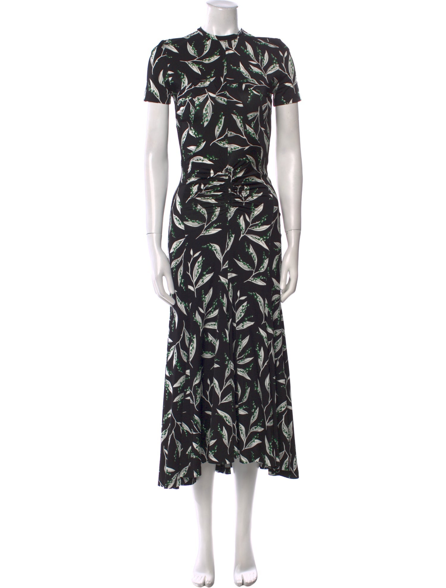 Paco Rabanne Printed Long Dress