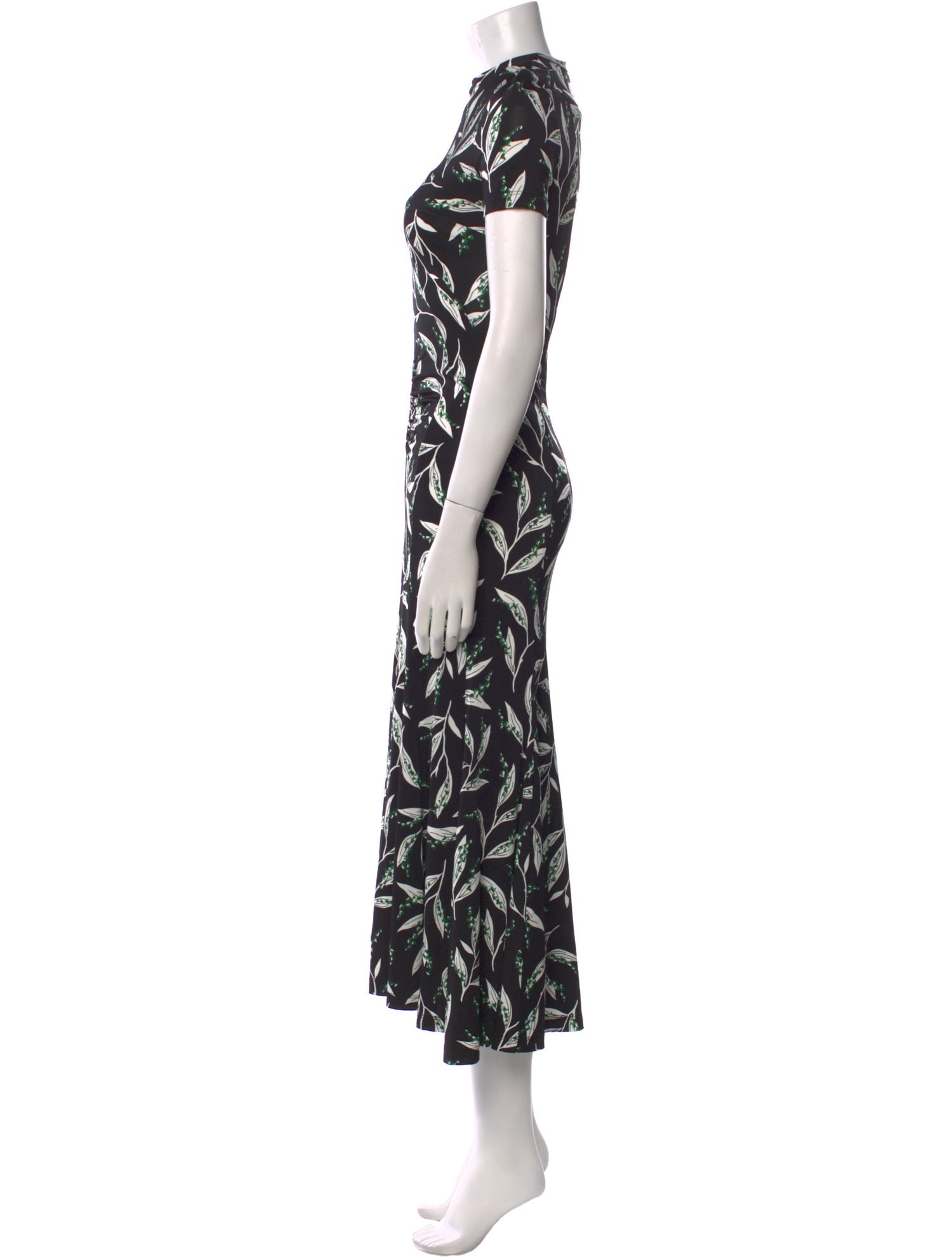 Paco Rabanne Printed Long Dress