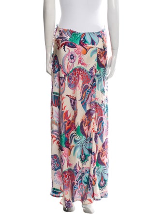 Paco Rabanne Printed Midi Length Skirt