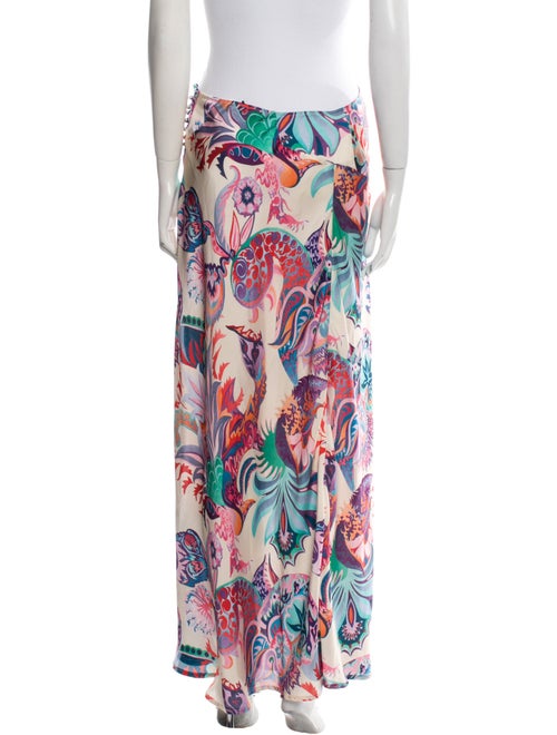Paco Rabanne Printed Midi Length Skirt