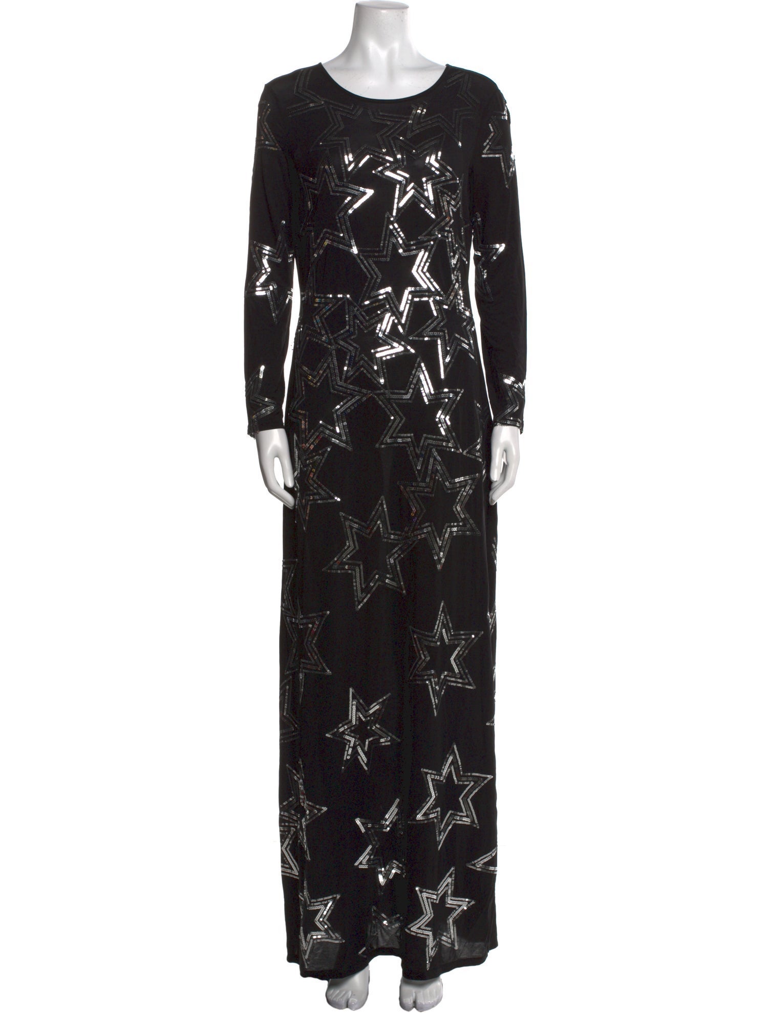 Paco Rabanne Printed Long Dress