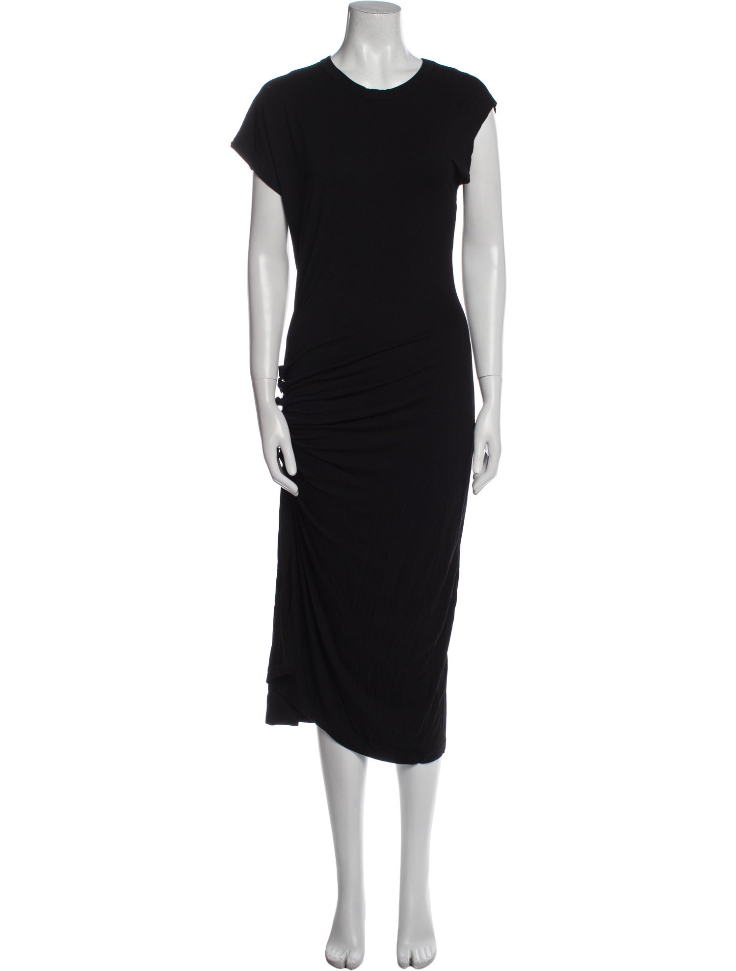 Paco Rabanne Crew Neck Midi Length Dress