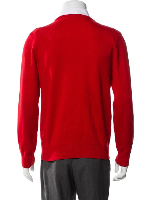 Paco Rabanne V-Neck Long Sleeve Pullover