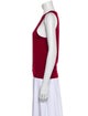 Paco Rabanne Scoop Neck Sleeveless Top
