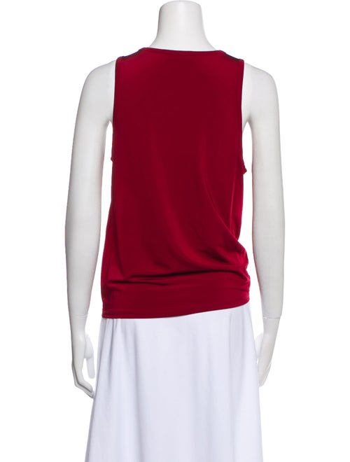 Paco Rabanne Scoop Neck Sleeveless Top