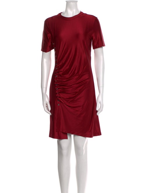 Paco Rabanne Crew Neck Mini Dress