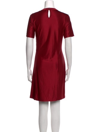 Paco Rabanne Crew Neck Knee-Length Dress