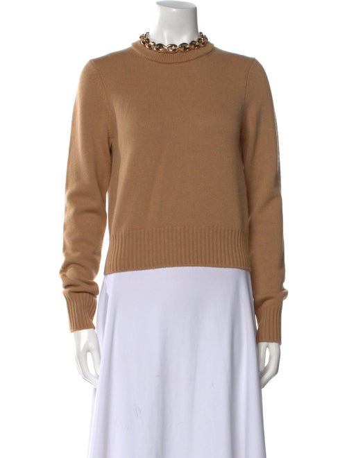Paco Rabanne Merino Wool Mock Neck Sweater