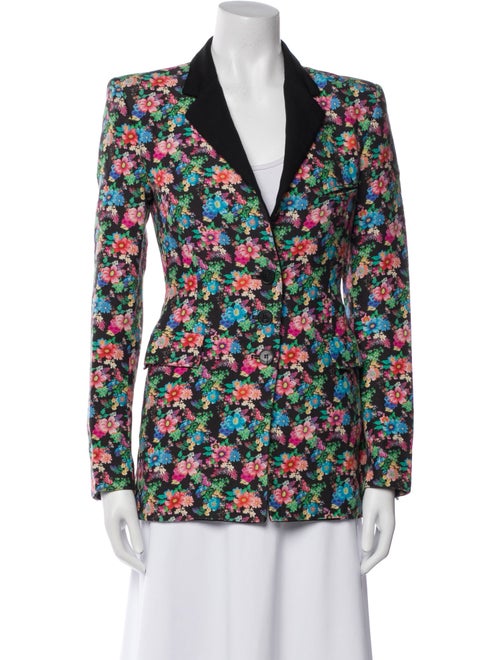 Paco Rabanne Floral Print Blazer