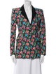 Paco Rabanne Floral Print Blazer