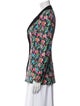 Paco Rabanne Floral Print Blazer