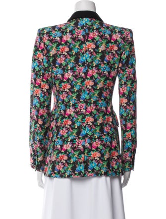 Paco Rabanne Floral Print Blazer