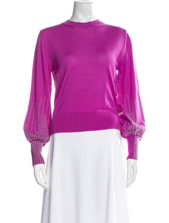 Paco Rabanne Wool Crew Neck Sweater