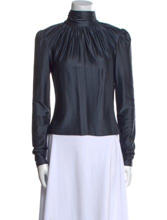 Paco Rabanne Turtleneck Long Sleeve Top