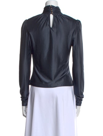 Paco Rabanne Turtleneck Long Sleeve Top