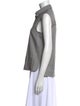 Paco Rabanne Sleeveless Button-Up Top