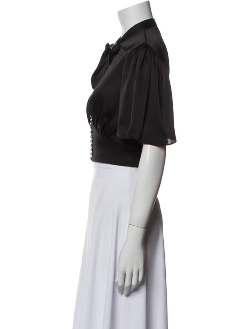 Paco Rabanne Short Sleeve Crop Top