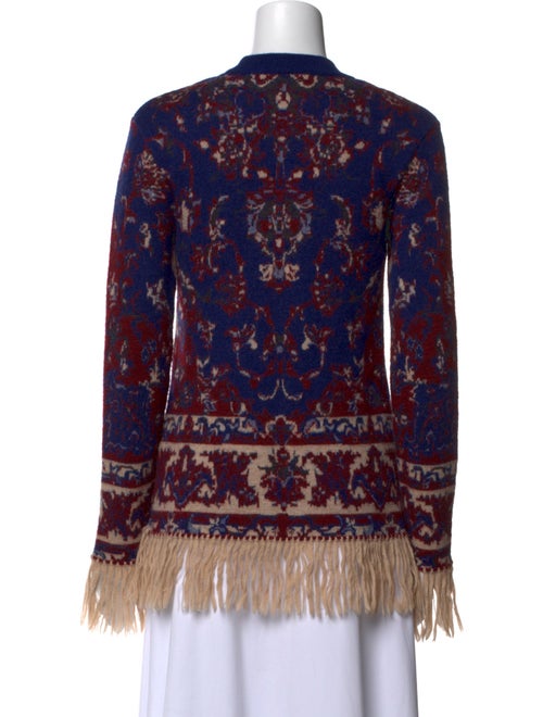Paco Rabanne Alpaca Printed Sweater
