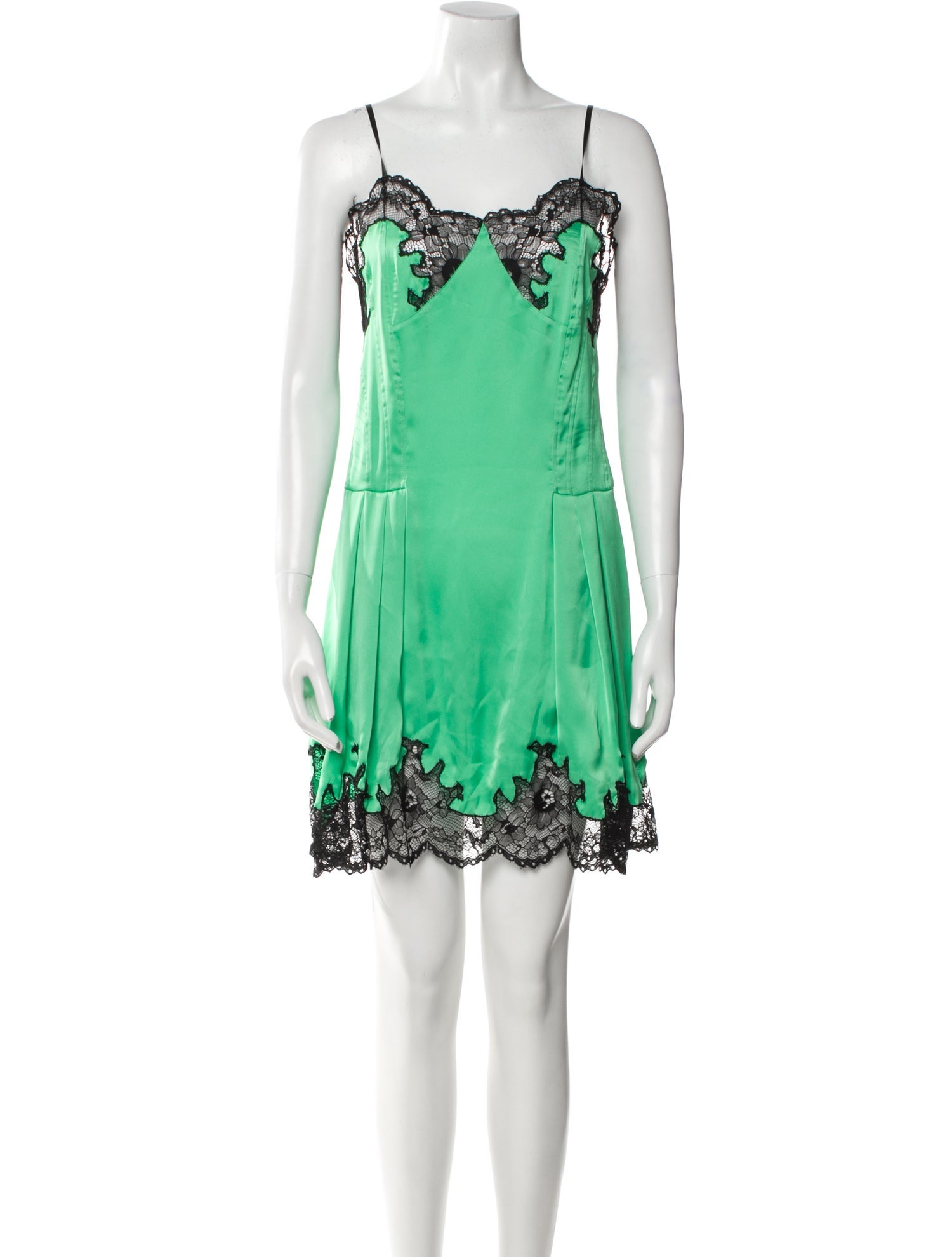 Paco Rabanne Square Neckline Mini Dress