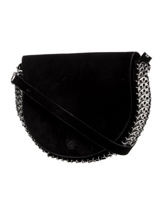 Paco Rabanne Suede Shoulder Bag