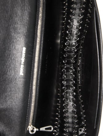 Paco Rabanne Suede Shoulder Bag