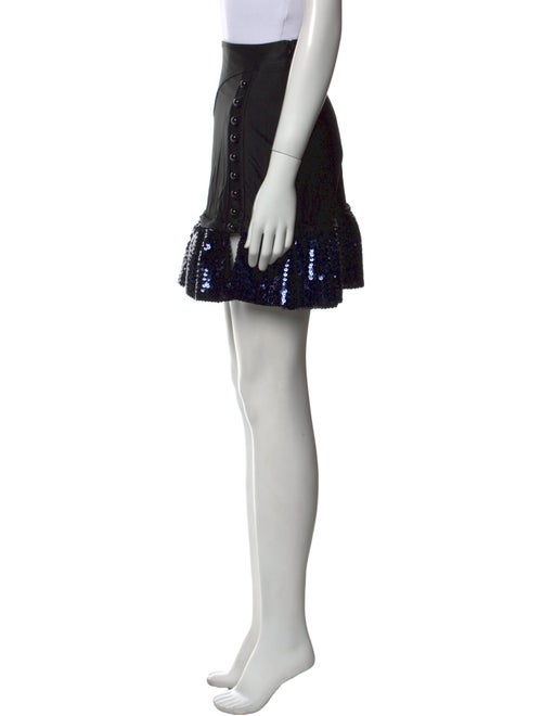 Paco Rabanne Sequin Embellishments Mini Skirt