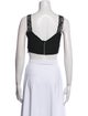 Paco Rabanne V-Neck Sleeveless Crop Top