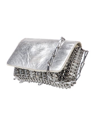 Paco Rabanne Leather Minaudière