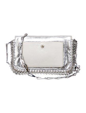 Paco Rabanne Leather Minaudière