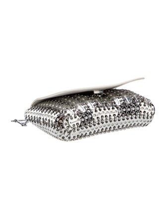 Paco Rabanne Leather Minaudière