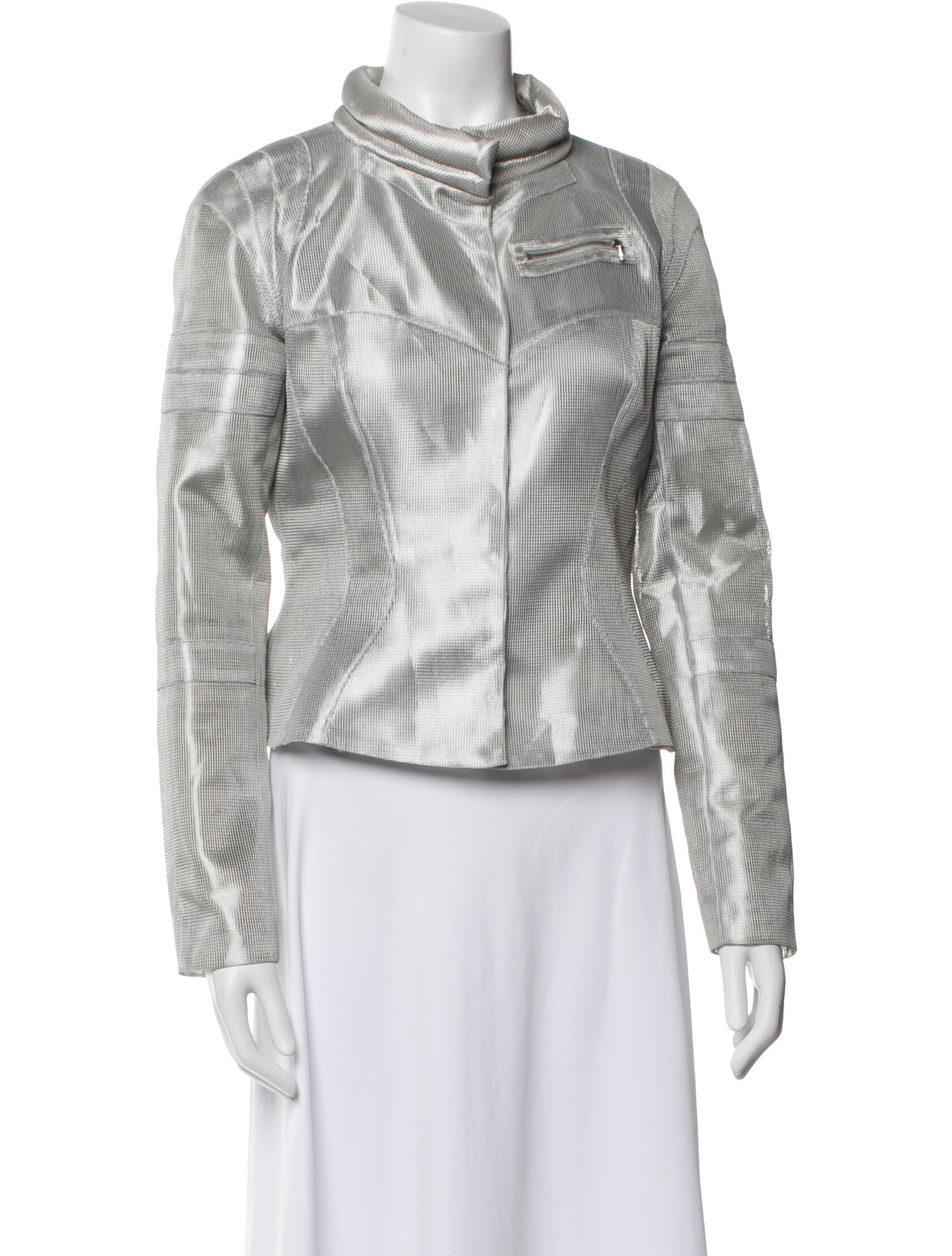 Paco Rabanne Printed Evening Jacket