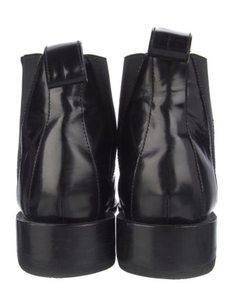 Paco Rabanne Leather Chelsea Boots